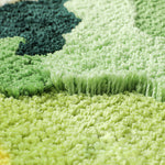 3D Moss Bath Rug - Tufted Microfibre Polyester