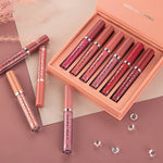 6-Colour Matte Liquid Lipstick Set for Everyday Beauty Care