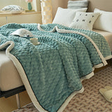 3D Turtle Shell Throw Blanket - Soft Polyester in 4 Sizes