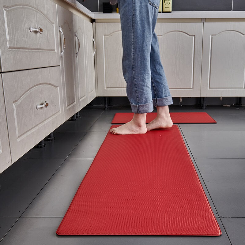 Kitchen Floor Mat - Cushioned PVC Non-Slip 1 Cm Thick