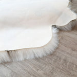 Faux Sheepskin Area Rug - Acrylic Fur with Suede Backing