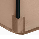 Patio Umbrella Replacement Canopy Cover for Outdoor and Garden Use