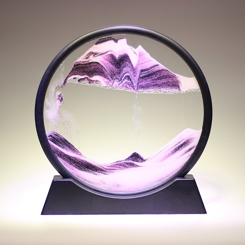 3D Flowing Sand Art Decorative Display