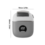 Rechargeable Electric Foot File with LCD Display