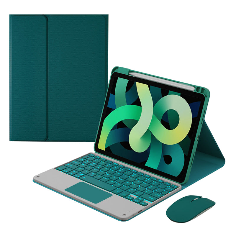 Detachable Wireless Keyboard Case with Pencil Holder