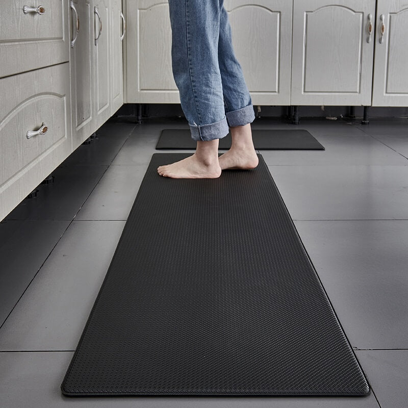 Kitchen Floor Mat - Cushioned PVC Non-Slip 1 Cm Thick