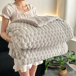 3D Turtle Shell Throw Blanket - Microfibre Polyester in 3 Sizes