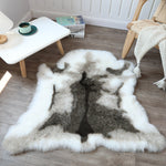 Faux Sheepskin Area Rug - Acrylic Fur with Suede Backing
