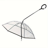 Foldable Dog Umbrella With Adjustable Viewing Angle