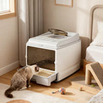 Extra Grote Enclosed Litter Box with Ventilation and Odour Bags