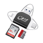 4-In-1 SD and Micro SD Card Reader
