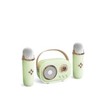 Portable Bluetooth Karaoke Speaker with Wireless Microphone
