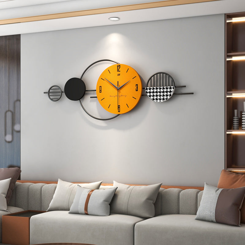 Modern Creative Metal Wall Clock for DIY and Repair Tasks