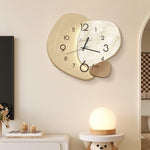 Irregular Wall Clock - Nordic Geometric Design