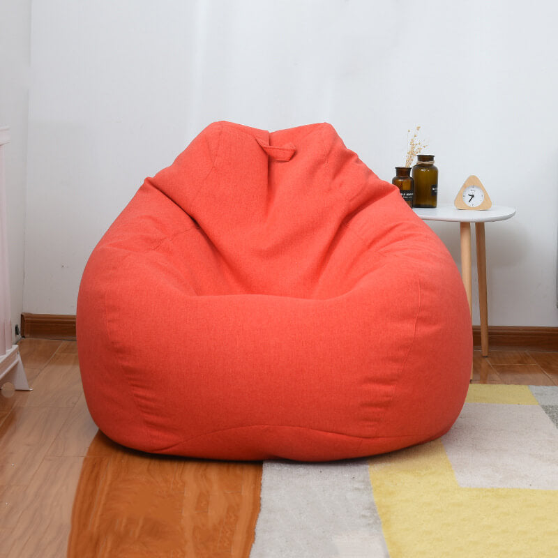 Bean Bag Chair Cover - Cotton Linen with Inner Lining Bag