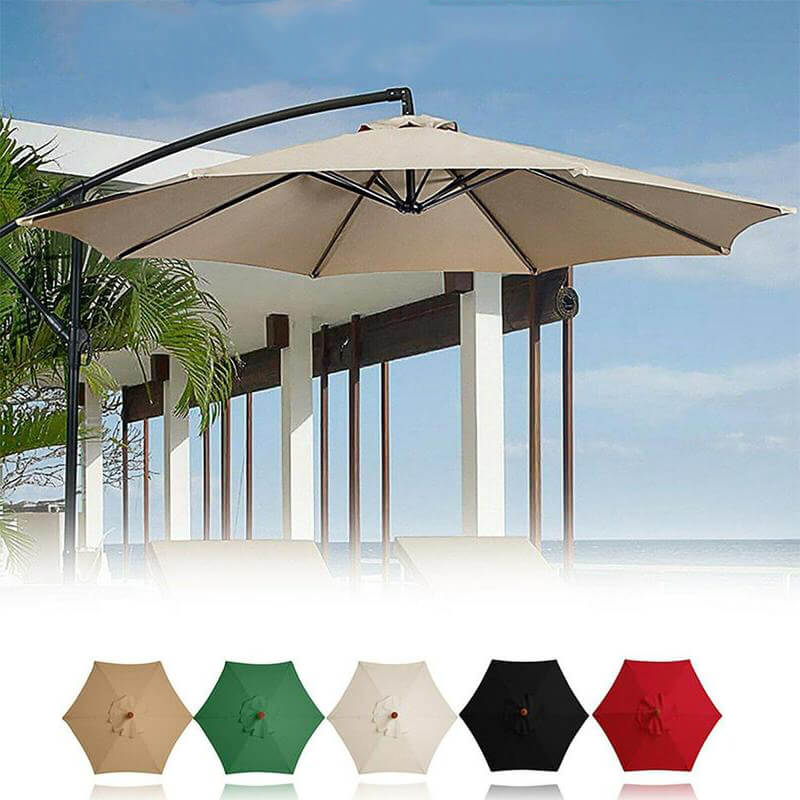 Patio Umbrella Replacement Canopy Cover for Outdoor and Garden Use