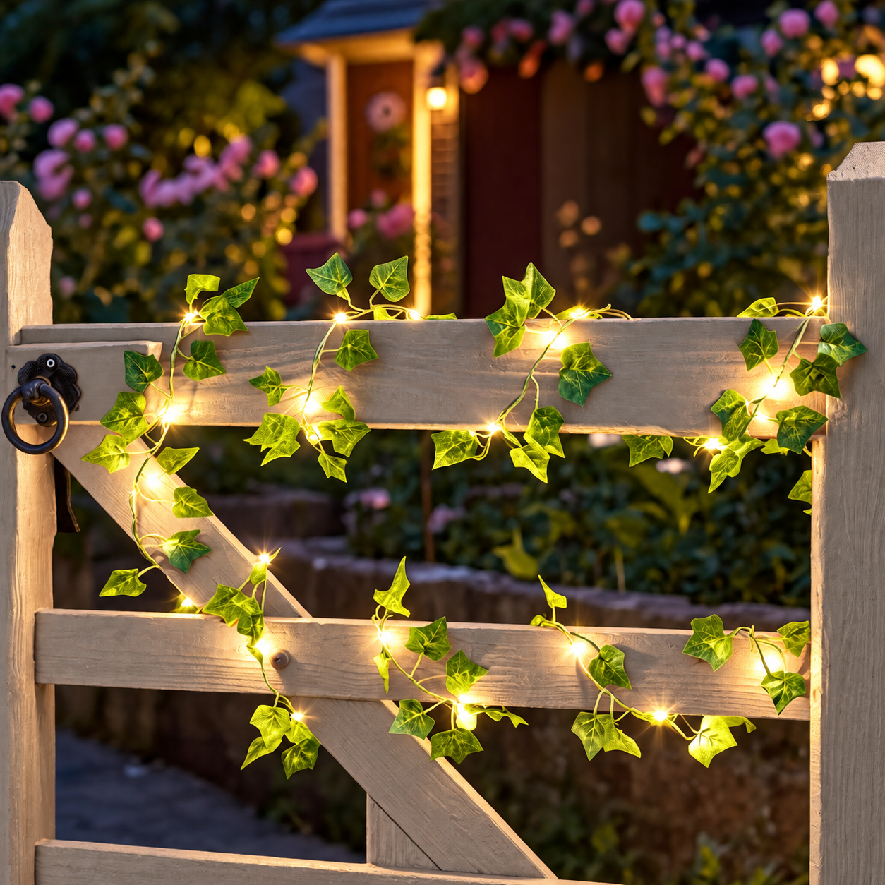 Ivy LED Light Garland - Warm White Battery Powered
