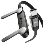 Charging Cable with Invisible Stand - USB-C & Lightning