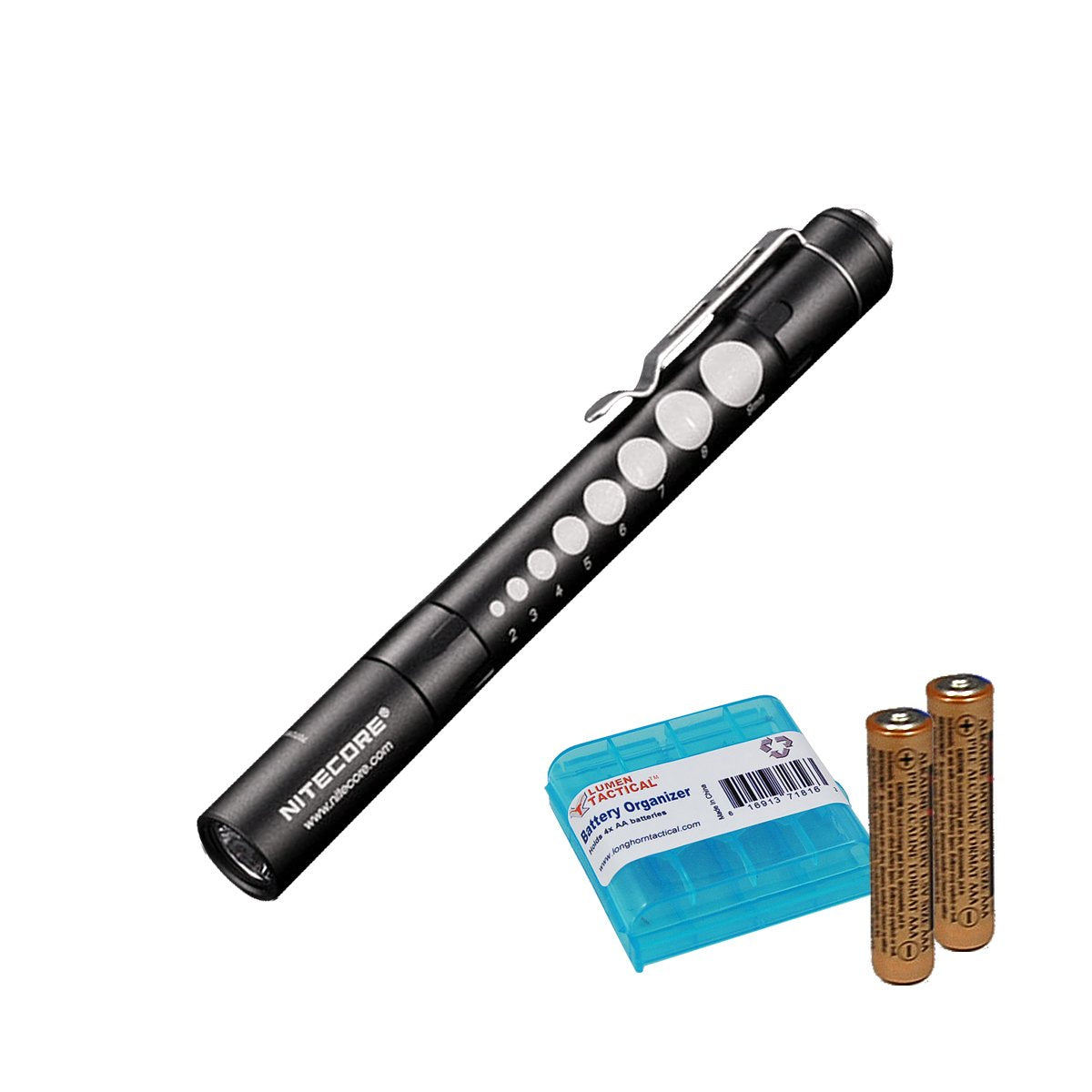 Compact Medical Penlight with Three Brightness Levels