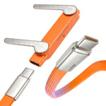 Charging Cable with Detachable Stand - USB-C & Lightning