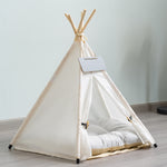Polyester Pet Teepee With Removable Cushion