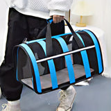 Foldable Soft Pet Carrier With Zipper Closure