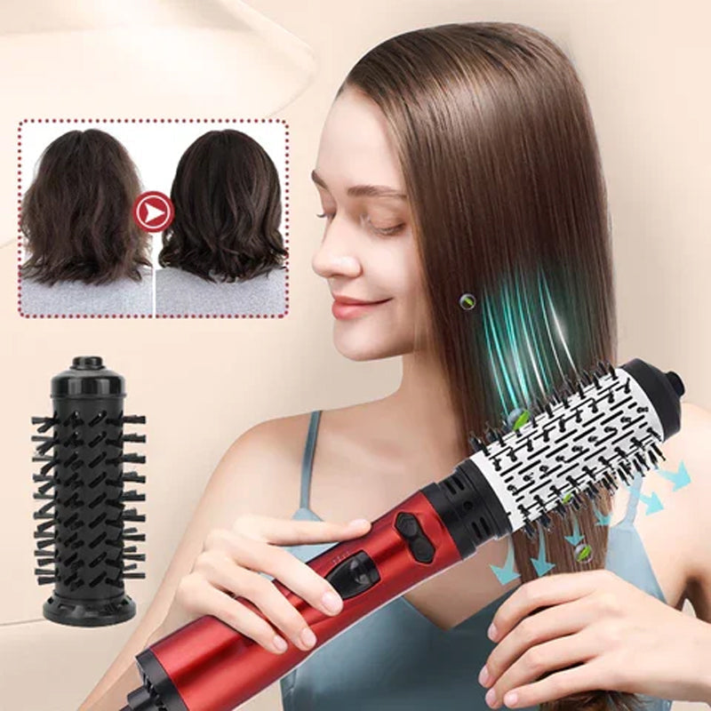 2-In-1 Rotating Hot Air Styling Brush