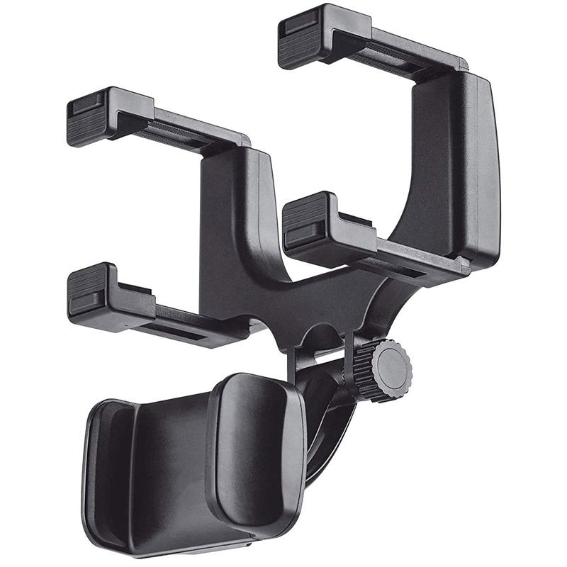 360° Rear-View Mirror Smartphone Holder for Everyday Phone Use