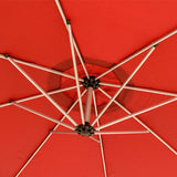 Patio Umbrella Replacement Canopy Cover for Outdoor and Garden Use