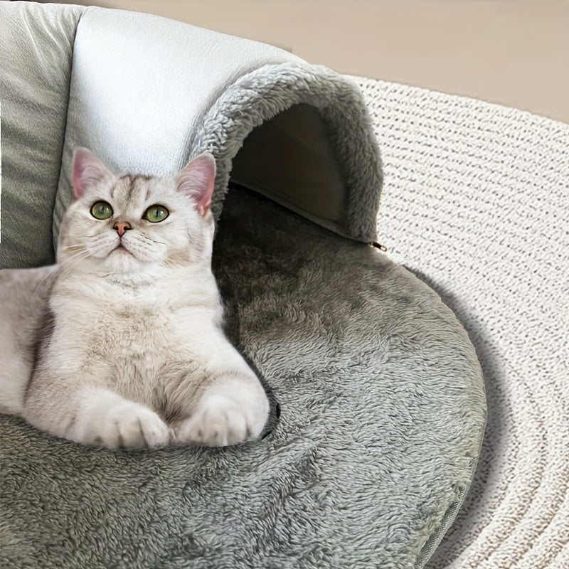 In-1 Cat Tunnel, Cat Bed and Playhouse