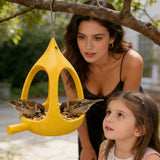 Compact Spherical Bird Feeder with Drainage