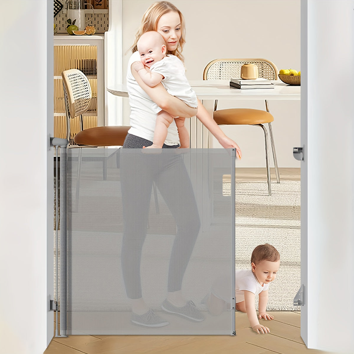 Expandable Safety Gate for Children and Pets