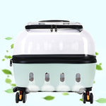 Transparent Cat Carrier With Ventilation and Storage Pocket