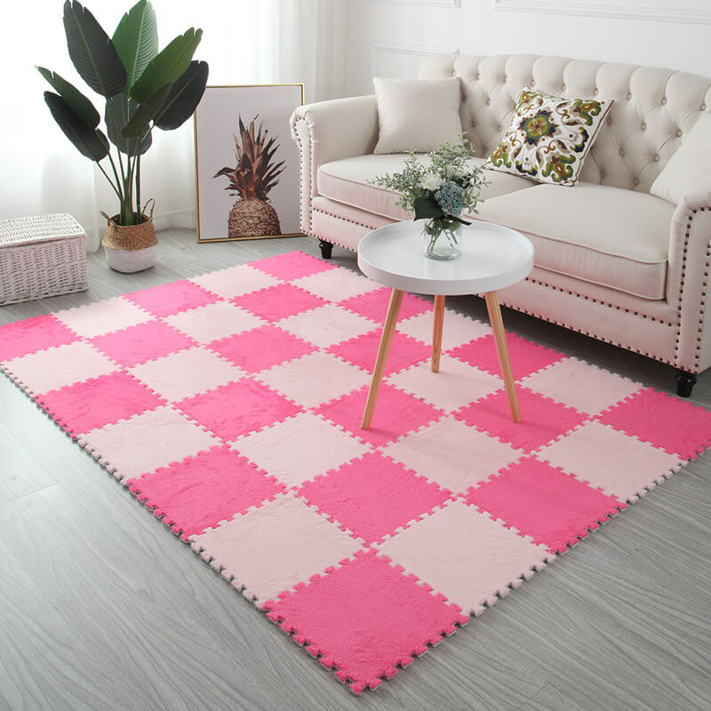 Interlocking Plush Floor Mats - EVA Foam 30 X 30 Cm, 12/16 Pack
