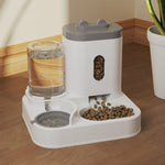 Automatic Pet Food and Water Dispenser Without Batteries