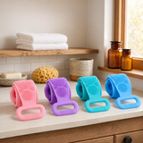 Silicone Back Scrubber Strap With Handles