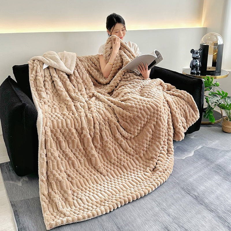 3D Turtle Shell Throw Blanket - Microfibre Polyester in 3 Sizes