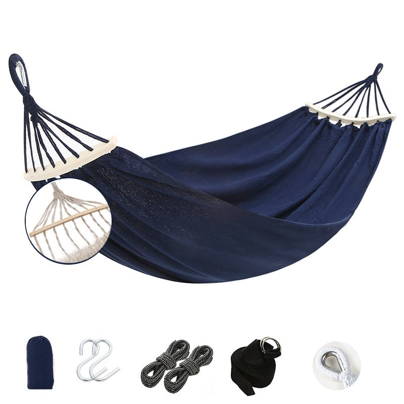 Cotton Portable Garden Hammock for Outdoor and Garden Use