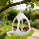 Compact Spherical Bird Feeder with Drainage