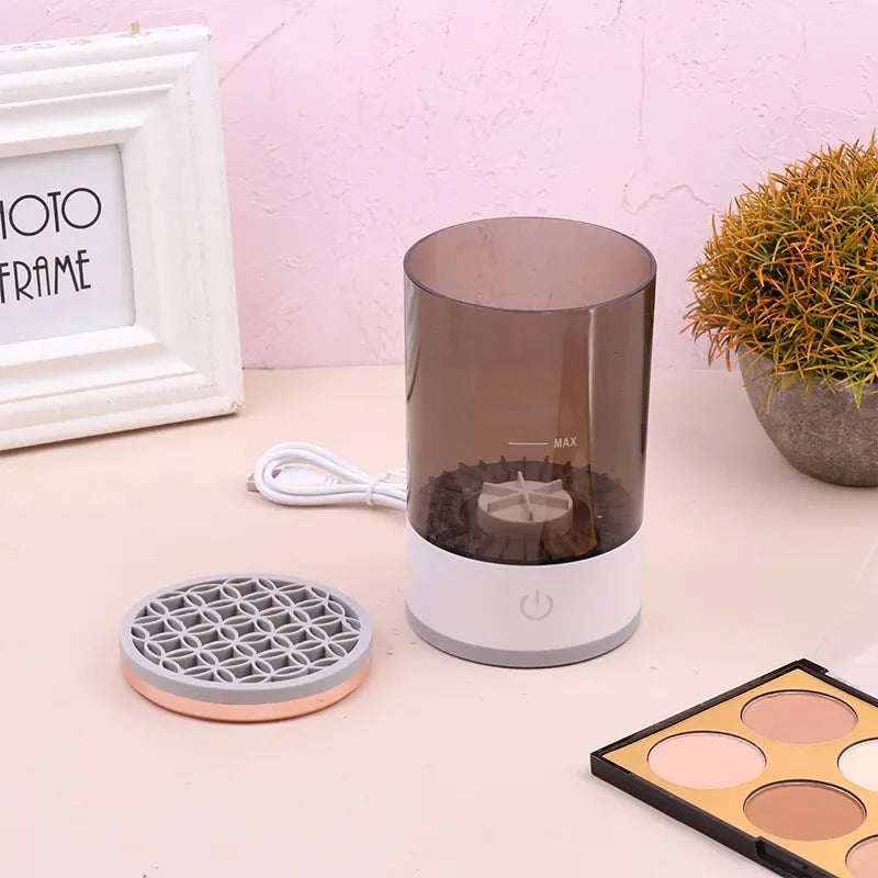 Electric Makeup Brush Cleaner and Drying Stand