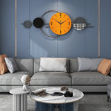Modern Creative Metal Wall Clock for DIY and Repair Tasks