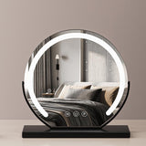 Round LED Vanity Mirror - 3 Light Modes with Touch Dimming