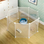 Modular Playpen for Small Pets with 12 Panels