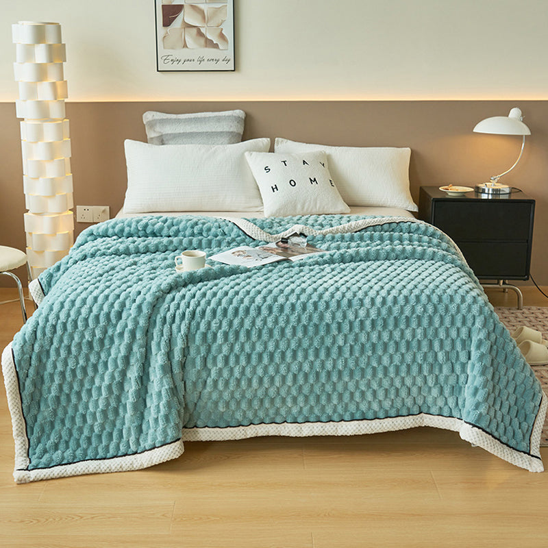 3D Turtle Shell Throw Blanket - Soft Polyester in 4 Sizes