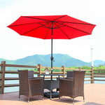 Patio Umbrella Replacement Canopy Cover for Outdoor and Garden Use