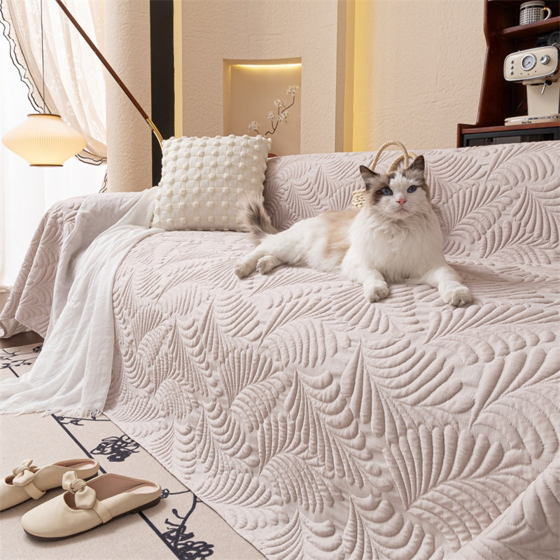 Ice Silk Sofa Cover - Non-Slip Summer Furniture Protector