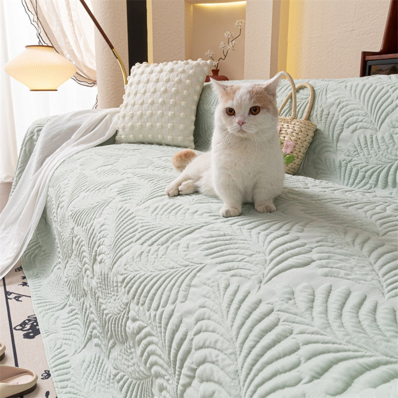 Ice Silk Sofa Cover - Non-Slip Summer Furniture Protector