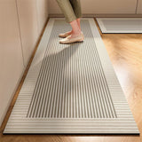 Kitchen Floor Mat - Absorbent Diatom Mud with Rubber Backing