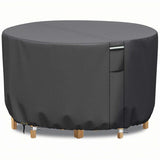 Round Garden Furniture Cover with Air Vent