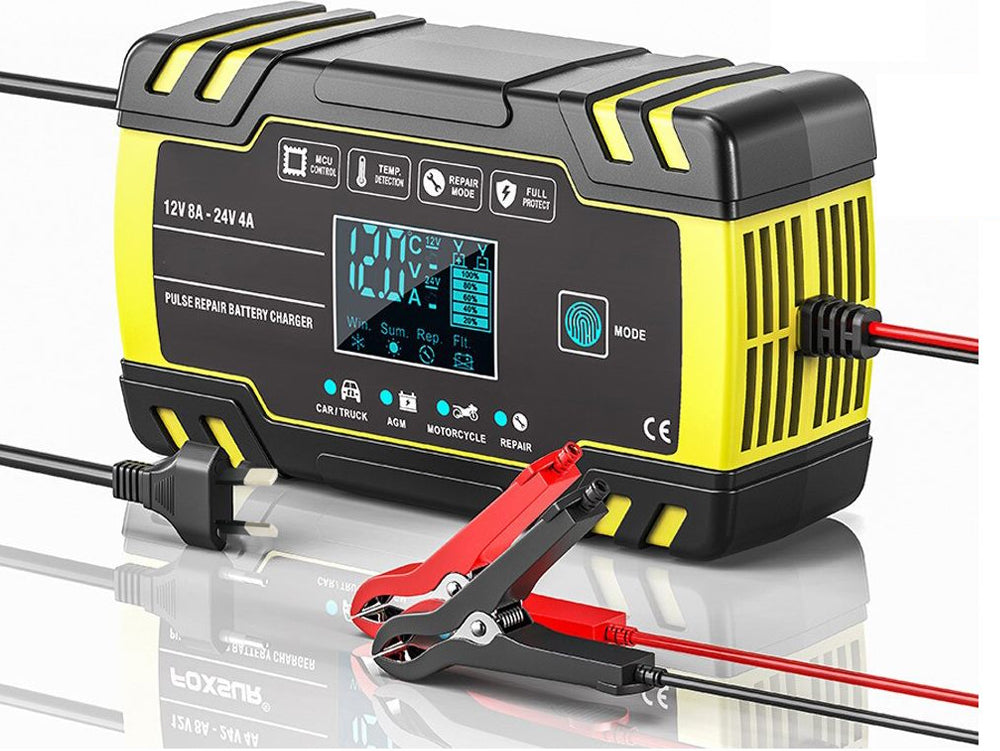 Automatic 12V and 24V Smart Battery Charger